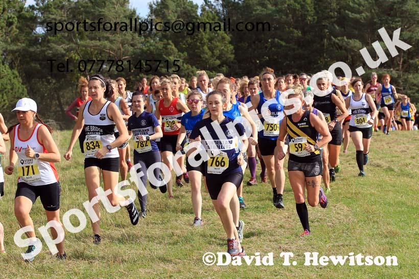 Senior womens 2022 NEHL Druridge Bay, Northumberland, Sunday, October 9th. Photo: David T. Hewitson/Sports for All Pics